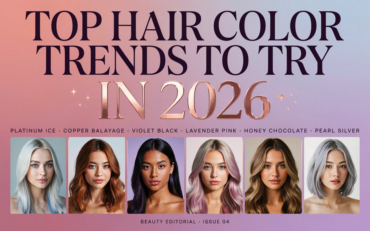 Hair Color Trends 2026: 12 Shades Everyone Will Be Asking For