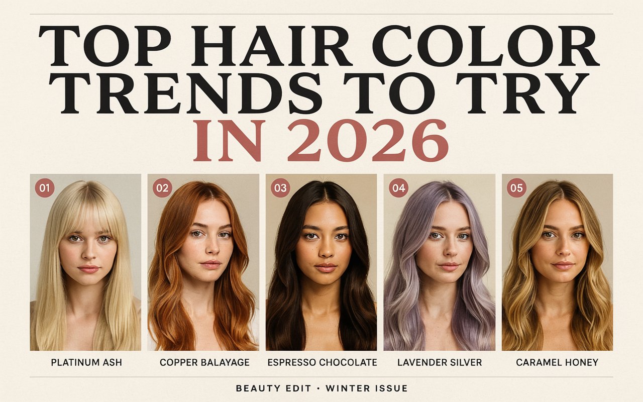 Hair Color Trends 2026: 12 Shades Everyone Will Be Asking For