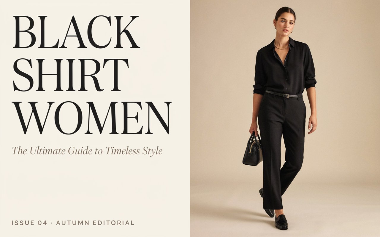 Black Shirt Women: The Ultimate Guide to Timeless Style