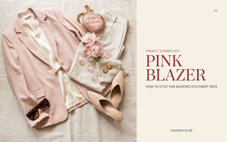 Pink Blazer Women: How to Style This Season's Statement Piece