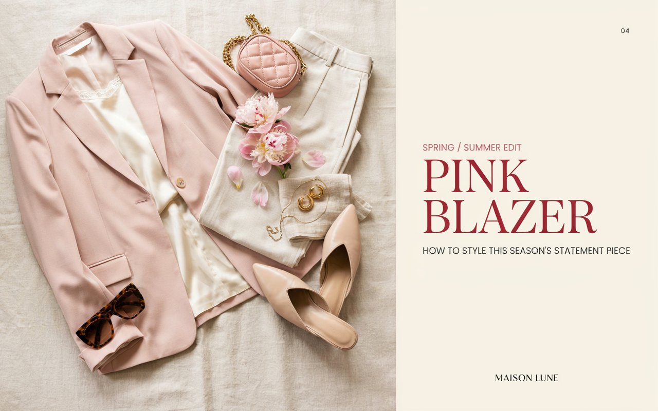 Pink Blazer Women: How to Style This Season's Statement Piece