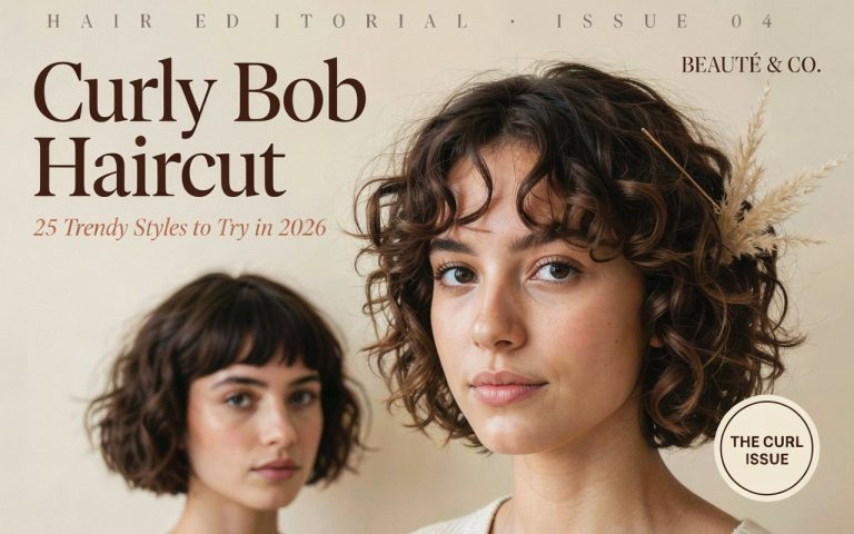 Curly Bob Haircut: 25 Trendy Styles to Try in 2026