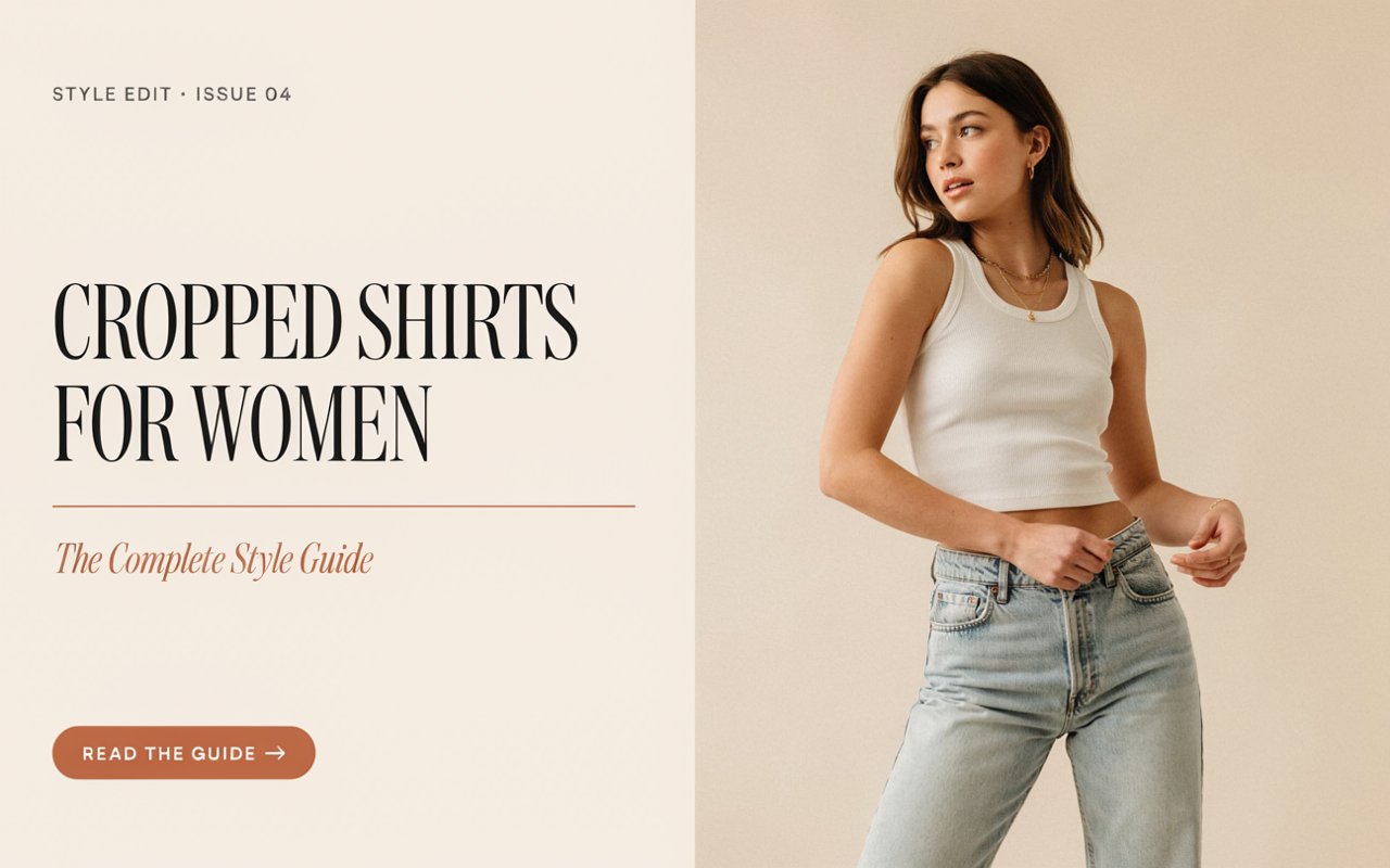 Cropped Shirts for Women: The Complete Style Guide