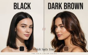 Black vs Dark Brown Hair: Which Suits You?