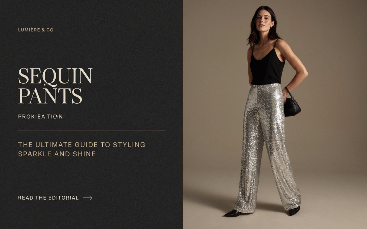 Sequin Pants: The Ultimate Guide to Styling Sparkle and Shine