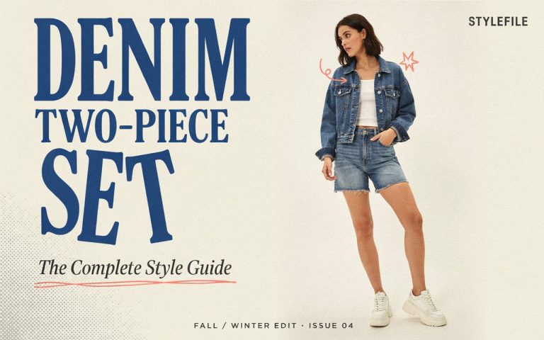 Denim Two Piece Set: The Complete Style Guide