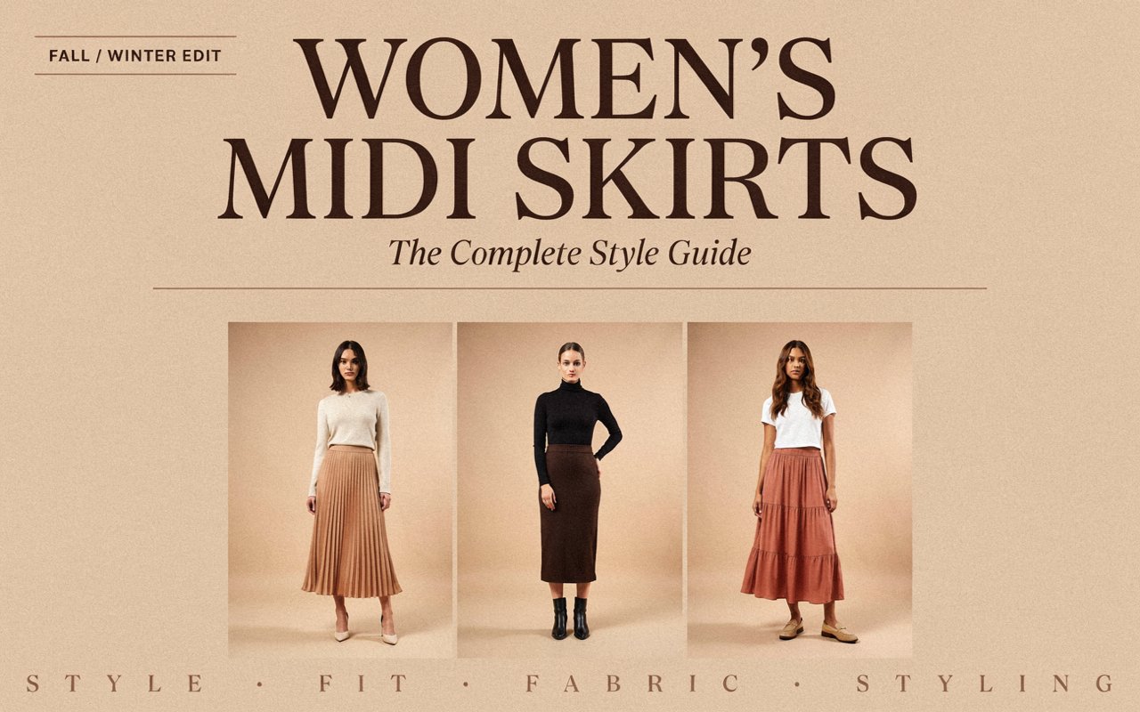 Women's Midi Skirts: The Complete Style Guide