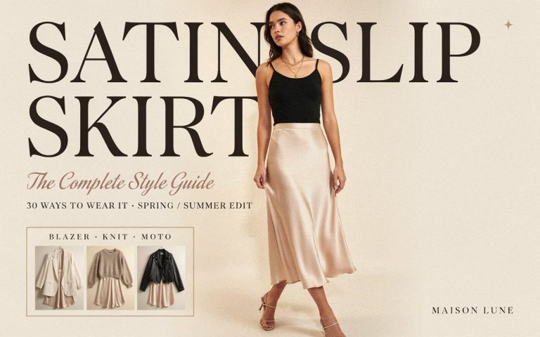 Satin Slip Skirt: The Complete Style Guide