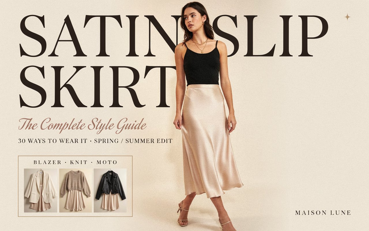 Satin Slip Skirt: The Complete Style Guide