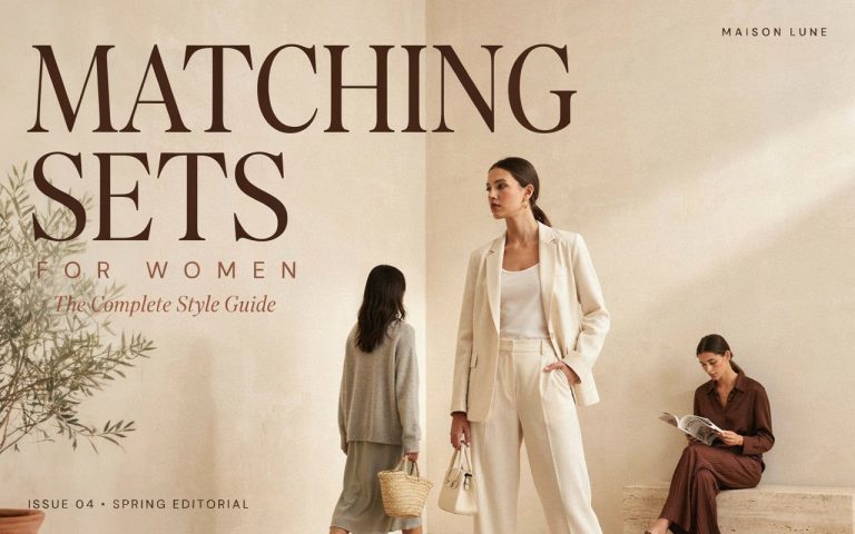 Matching Sets for Women: The Complete Style Guide
